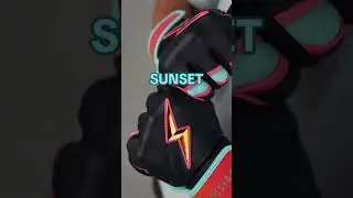 New BRUCE BOLT Sunset Batting Gloves & Protective Gear