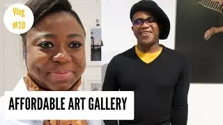 I Found the MOST AFFORDABLE ART GalleRY in LONDON | BLACK OWNED | VYMART