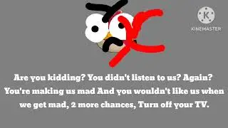 Angy Birds Trick Or Tweet Anti Piracy Screen (Babyfirst AVS Copy Not Ripoff)