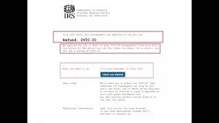 Fake IRS email - Scam Alert