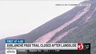 Rain triggers landslides, closes trails in Adirondack High Peaks
