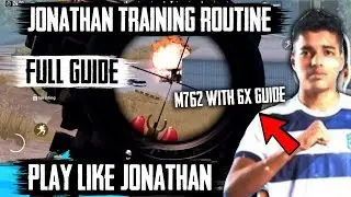 Jonathan Training Routine | Play PubG Mobile Like Entity Jonathan | Full Guide