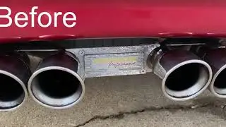 Exhaust Bypass on C5 Corvette (Before and After)