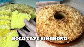 RESEP BOLU TAPE SINGKONG LEMBUT DAN WANGI BANGET
