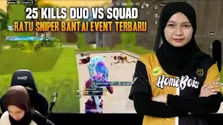 25 Kills Duo Vs Squad !! Ratu Sniper Icaa Bantai Event Terbaru | Pubg Mobile
