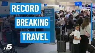 Record holiday travel predicted as DFW handles surge and construction