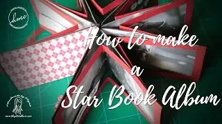 How to make a Valentine Day Star Book Album [DIY gift for boyfriend], Video Tutorial by Khyati