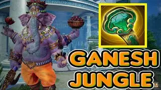 GANESH JUNGLE DOMINATION WITH JADE SCEPTOR TECH!! | SMITE 2 MASTERS RANKED CONQUEST