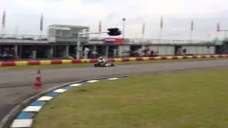 Lorenzo van Riet (13 years old) driving a 2013 Tony Kart with Rotax Max DD2 at Circuit Park Berghem