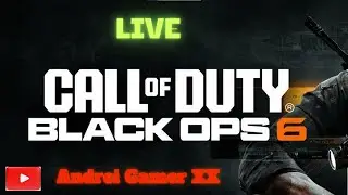 CALL OF DULTY BLACK OPS 6   #PS5 #LIVE #ANDREIGAMERXX