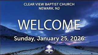 CVBC | Worship Service | 1.25.26