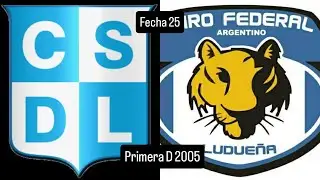 PES 6 ( Fecha 25 - Liniers vs Tiro Federal ) Primera D 2005 con Tiro Federal 