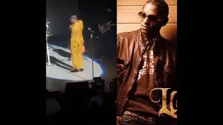 Atlanta Singer Lloyd falls down during concert