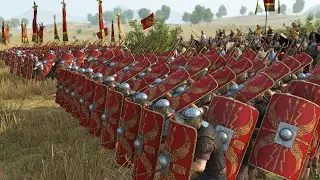 Roman Testudo Holds Against the Barbarian Onslaught &ndash; Mount & Blade 2