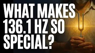 Why Sound Healers Love 136.1Hz | Cosmic OM Tuning Fork Demonstration