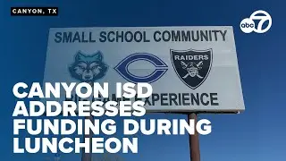 Canyon ISD luncheon addresses school funding challenges amid enrollment surge