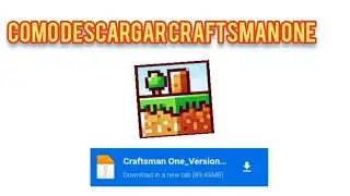 Tutorial de c&oacute;mo descargar craftsman one 