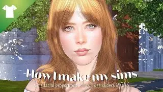 Tutorial | How I make my semi-realistic sims | The Sims 3