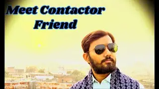 Meet Contractor Friend 🤣 #Vloging #exlore #trending #@Jh10UtsabVloger 