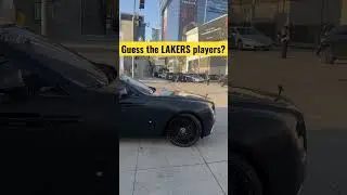 Which Lakers player drives the RR? 🤔 #lakers #shorts