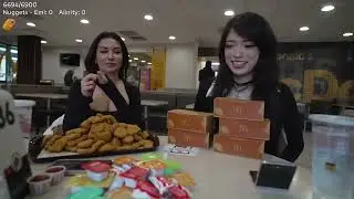 Emiru & Alinity Epic 100 Chicken Nugget Challenge!