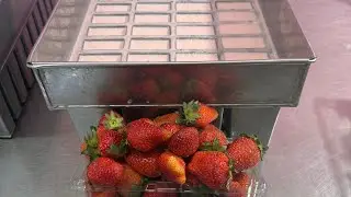 Natural strawberry popsicles/base recipe
