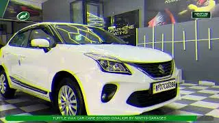 Suzuki Baleno Premium Foam Wash & Interior Cleaning | Ninty9 Garages Gwalior 🚿