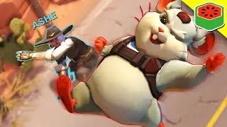 ASHE VOLLEYBALL! | Overwatch (Custom Game)