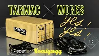 UNBOXING: Tarmac Works - Koenigsegg Agera RS - Carbon / Yellow. Just Unbelievable