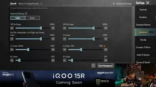 SCOUT BGMI NEW SENSITIVITY SETTINGS | UPDATE 4.2 | 2026
