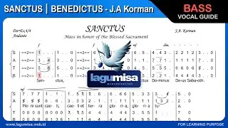 SANCTUS & BENEDICTUS - J.A Korman - BASS Part