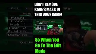 DON'T Remove Kane's Mask In This WWE Game #wwe #wrestlemania #wwegames #kane