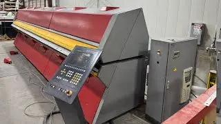2009 RAS 75.06 XXL Center, 21' x 16 gauge Capacity