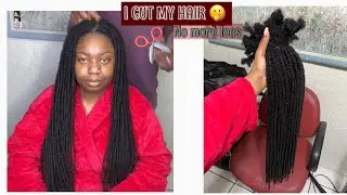 BIG CHOP AFTER 9 YEARS LOCD| CUTTING ✂️MY LOCS