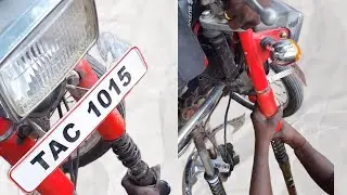 Ind Suzuki Ax100 1984 Japan Make🏍Front Fork work🔨 #youtuber #shorts #suzuki #ax100