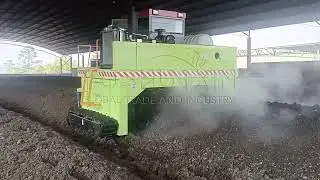 🚜 Small Crawler Type Compost Turner