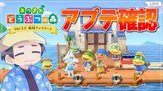 【あつ森】アプデが来たらしいので久々に島に戻ってみる