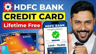 GOOD NEWS for HDFC Credit Cards | HDFC Lifetime Free Credit Card Apply Online 2025