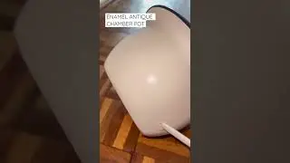 CHAMBER POT #viral #fyp #new #shorts #potty #fyp #new #viral #video #toilet #antique #chamber #pot