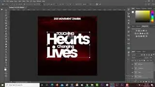 How To Design A church Flyer without Photos in photoshop 2020