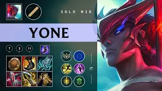 Yone Mid vs Ryze - EUW Challenger Patch 26.02