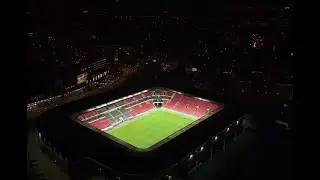 Reference inteligentní LED osvětlení SK Slavia Praha (stadion Eden) | LEDsviti.cz