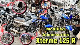 Xterme 125 full modified( Xterme 125) accessories full black modified