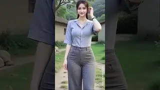 Beautiful European Girl Walking in Peaceful Nature | Relaxing Outdoor Moments