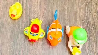 Toys unboxing, fraction toys,fish,baby, Aeroplane,Ducks,kids video
