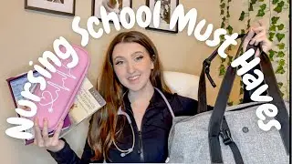 WHAT YOU ACTUALLY NEED FOR NURSING SCHOOL | nursing student must-haves and essentials♡