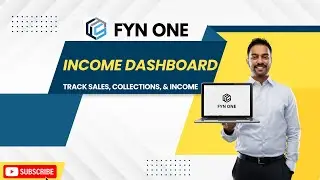 Fyn One Income Dashboard || Track Sales, Collections, & Income || Fyn One App