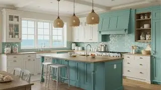 Coastal Kitchen Design Ideas 🌊 | Stunning Beach-Inspired Interiors You&rsquo;ll Love!