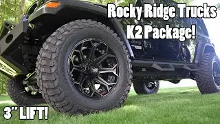 EcoDiesel! Lifted 2021 Jeep Wrangler Unlimited - Rocky Ridge Trucks K2 | Review
