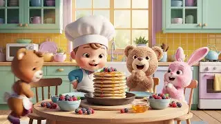 O Pequeno Chef da Toca Life Queimou as Panquecas | Can&ccedil;&otilde;es Infantis e Rimas para Crian&ccedil;as